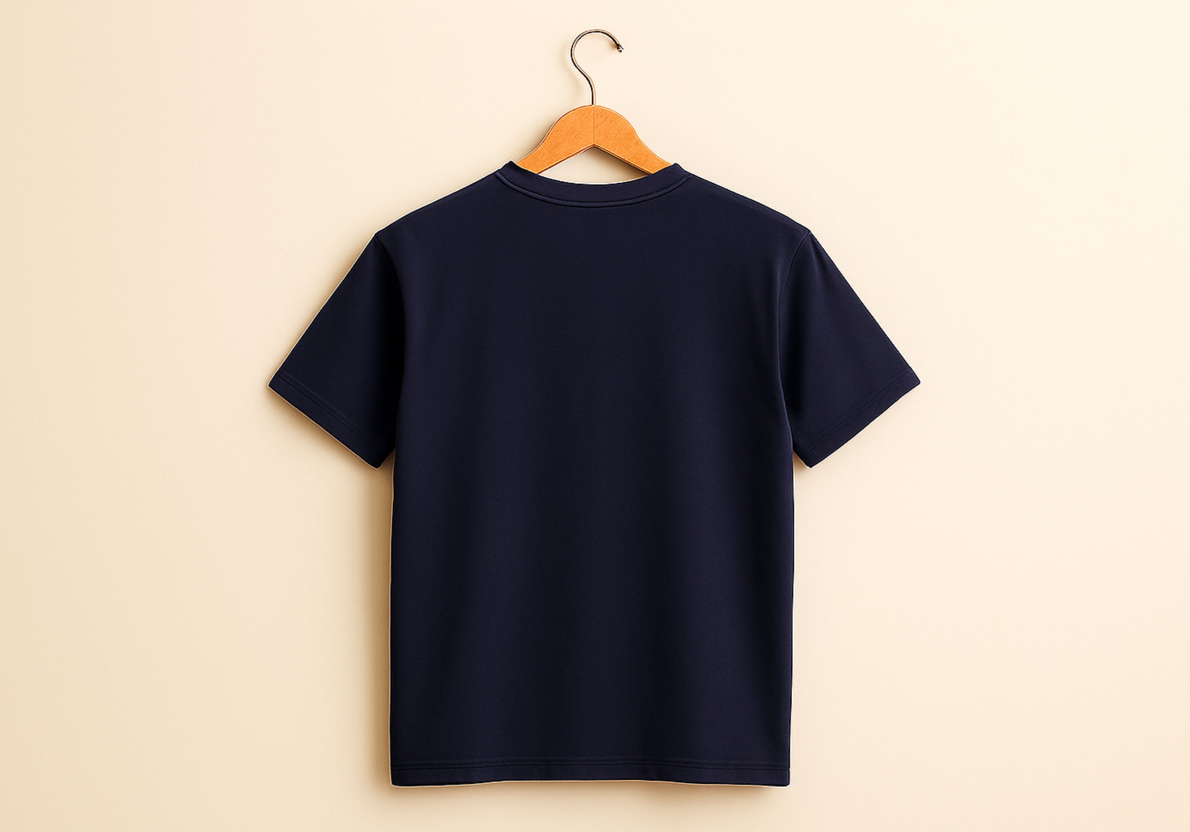 Navy Blue Premium Stretch T-shirt
