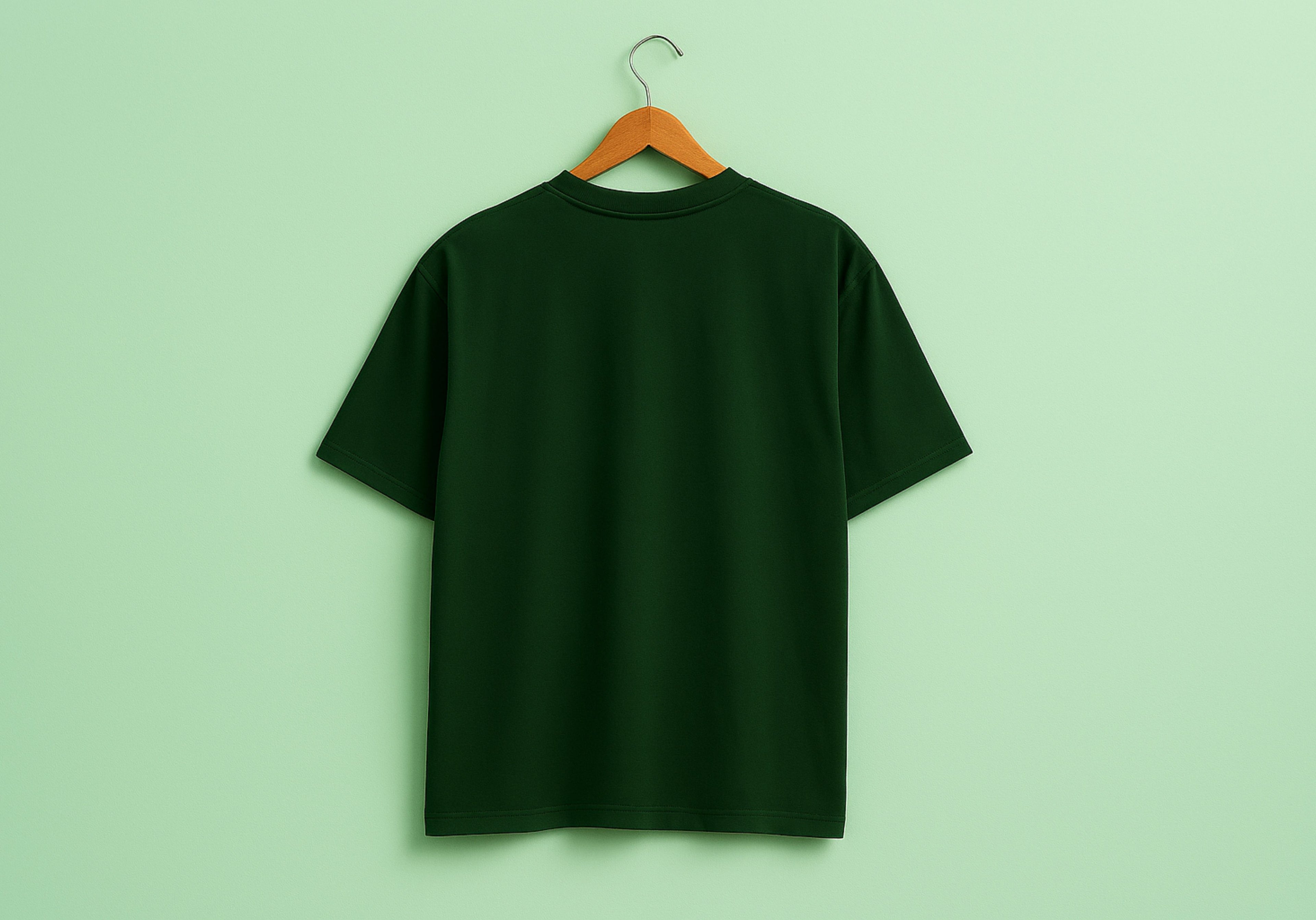 Bottle Green Oversized Classic T-Shirt