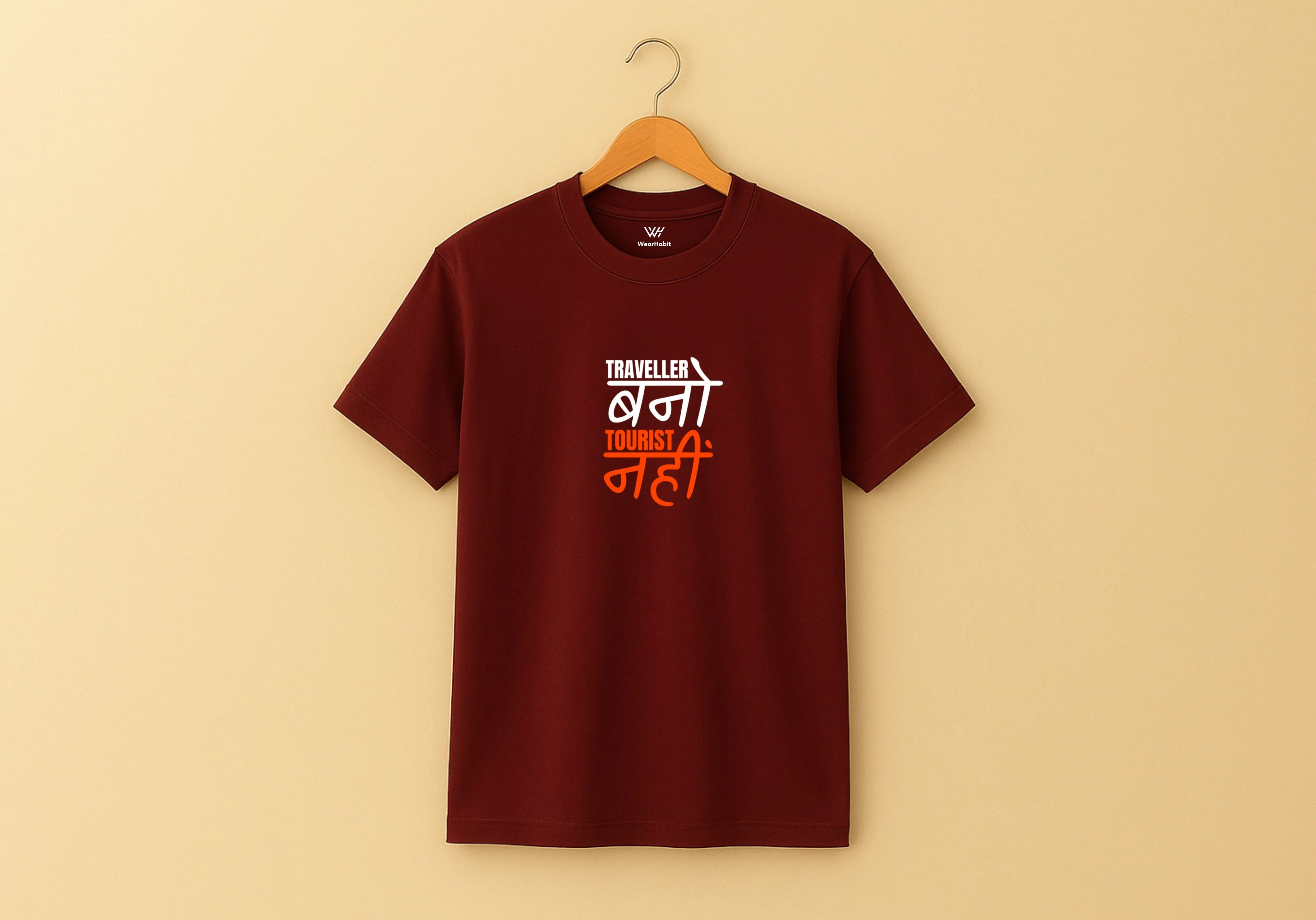 Be A Traveller Regular Fit T-Shirt