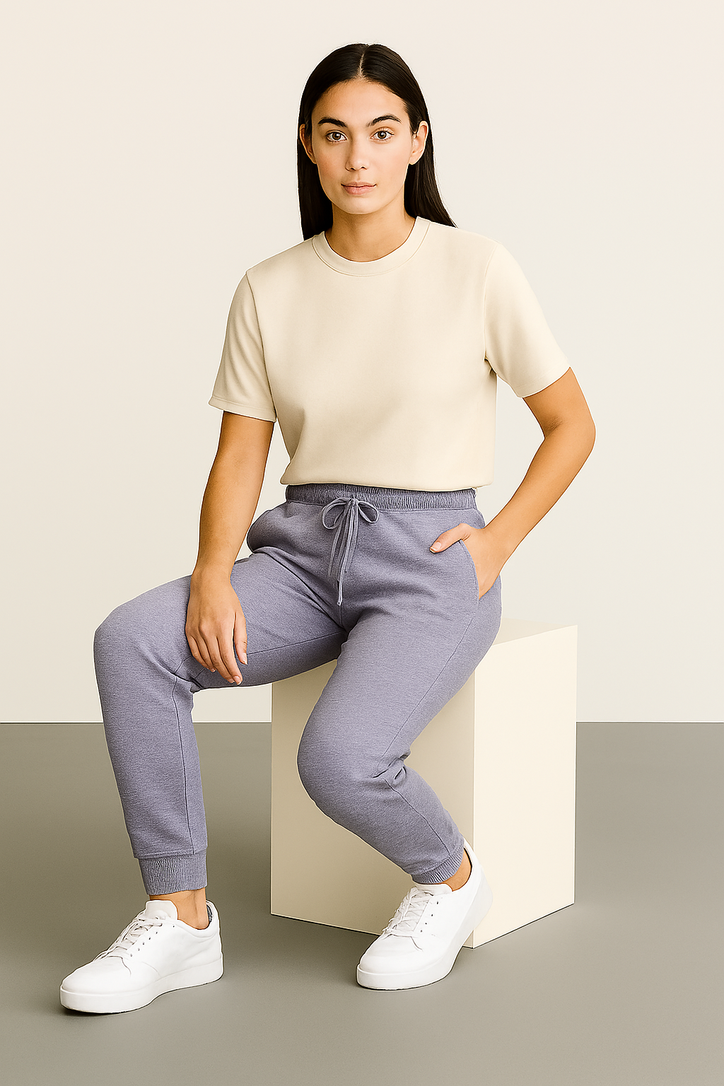 Lavender Unisex Joggers