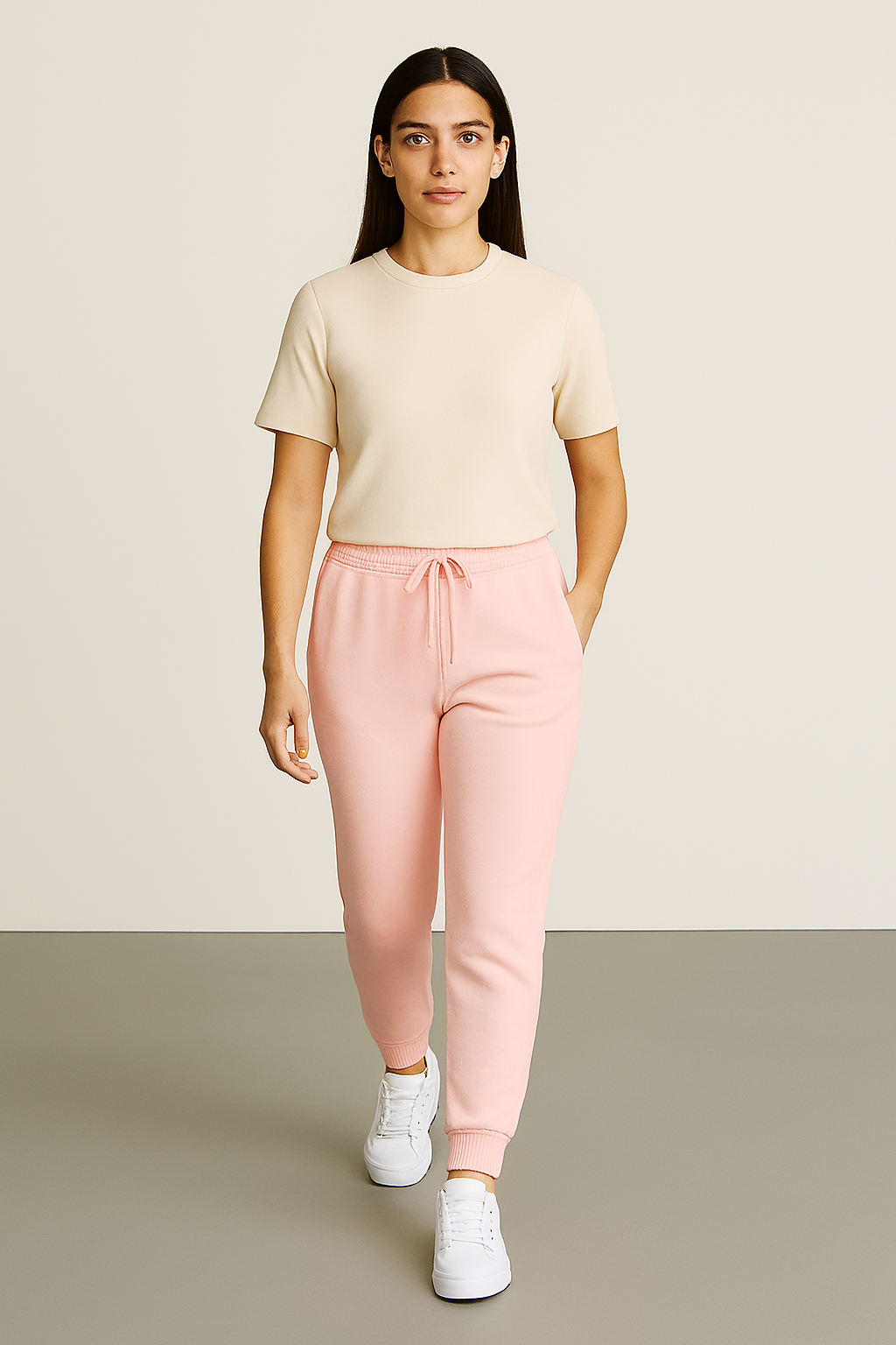 Baby Pink Unisex Joggers