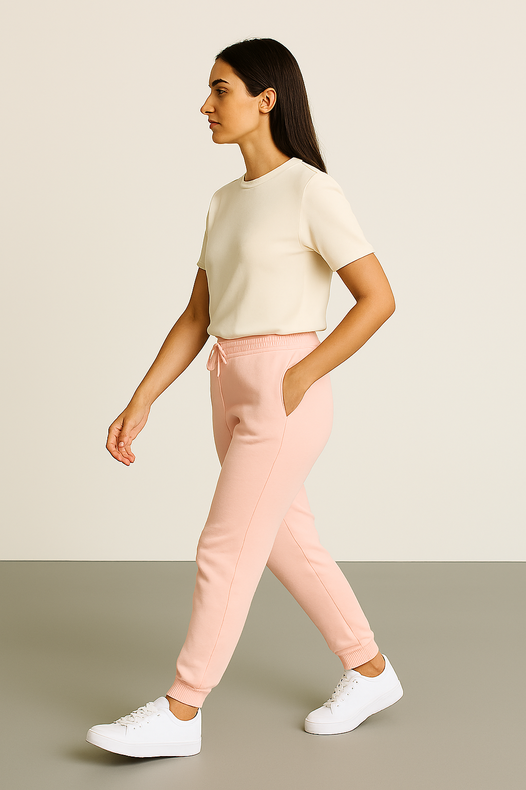 Baby Pink Unisex Joggers
