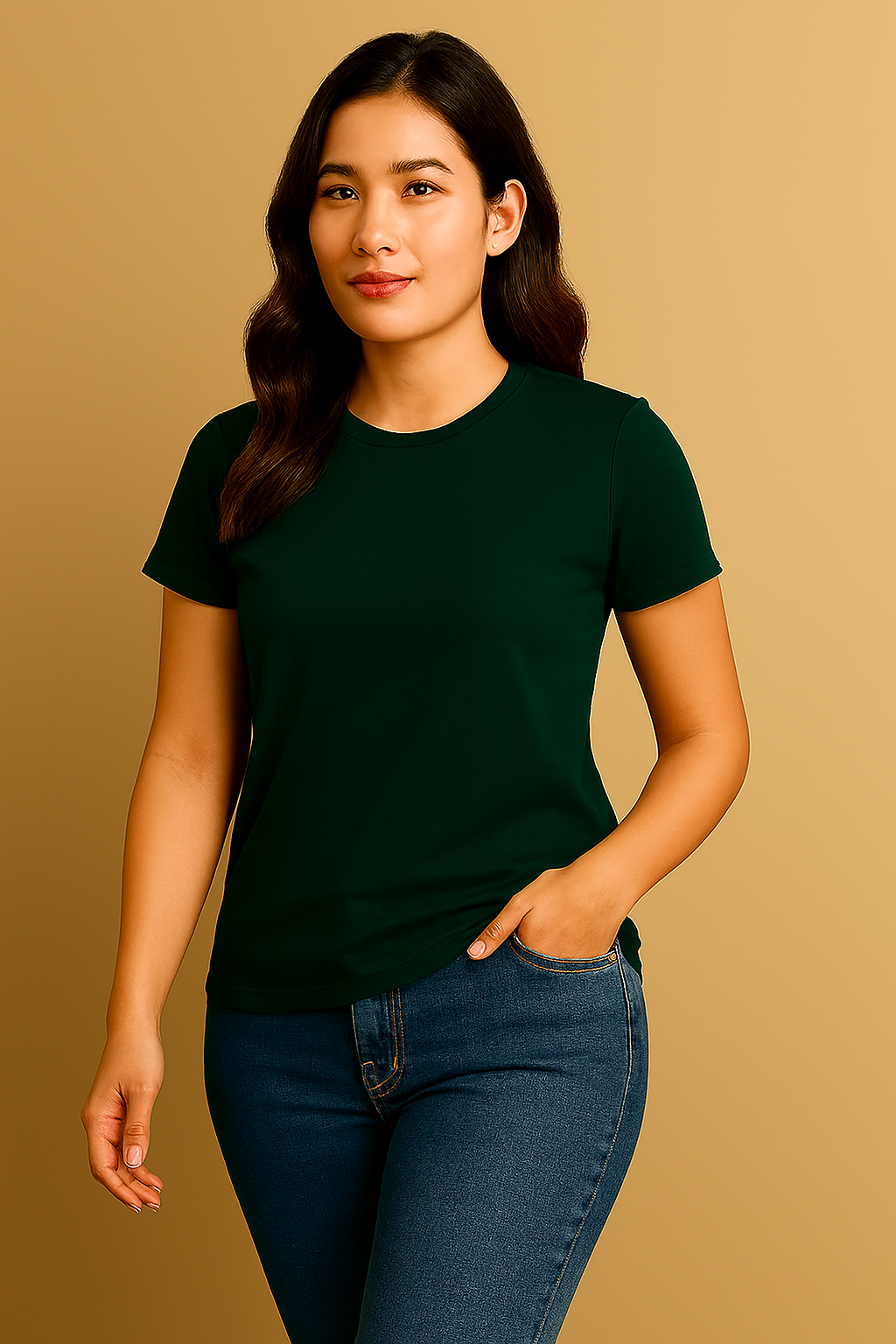 Women's Classic T-Shirt: Bottle Green